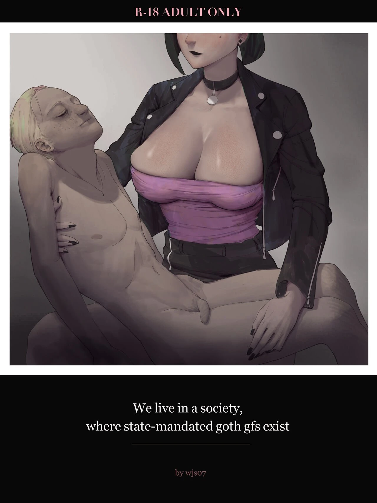 We Live in a Society Where State-Mandated Goth GFs Exist porn comic picture 1