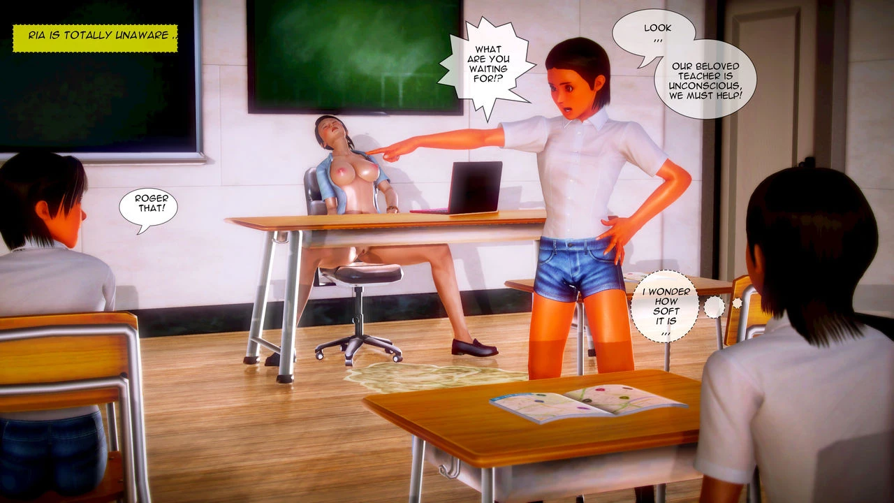 We Love You Miss Ria! 6-7 porn comic picture 7