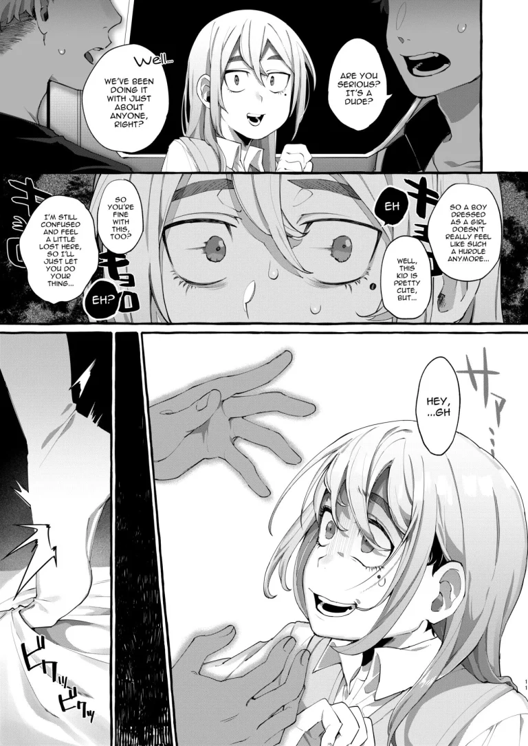 We Thought We Kidnapped and Drove Away with a Girl Student, but It Turned out to be a Girly Boy. porn comic picture 10