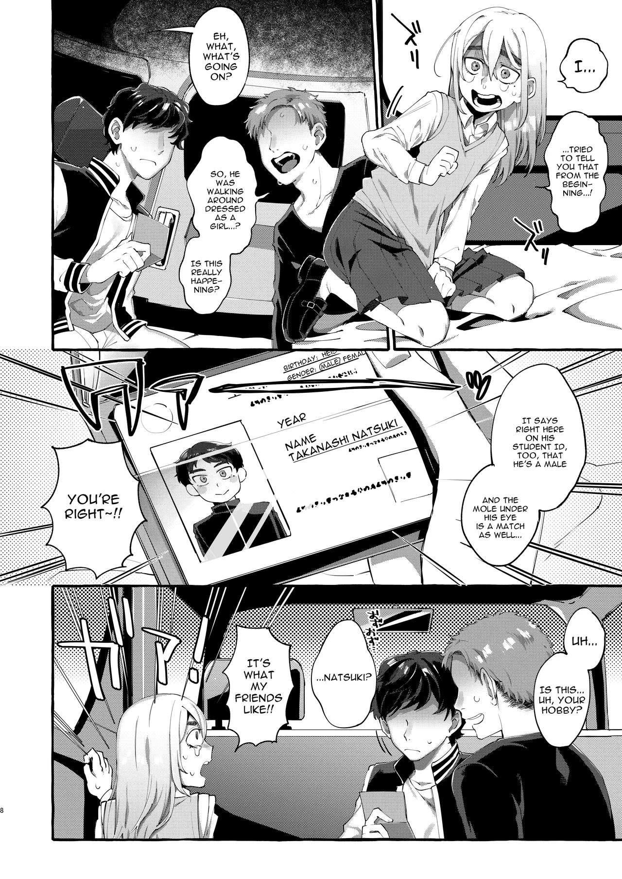 We Thought We Kidnapped and Drove Away with a Girl Student, but It Turned out to be a Girly Boy. porn comic picture 7