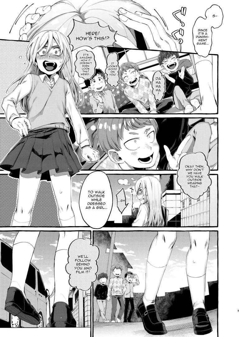 We Thought We Kidnapped and Drove Away with a Girl Student, but It Turned out to be a Girly Boy. porn comic picture 8