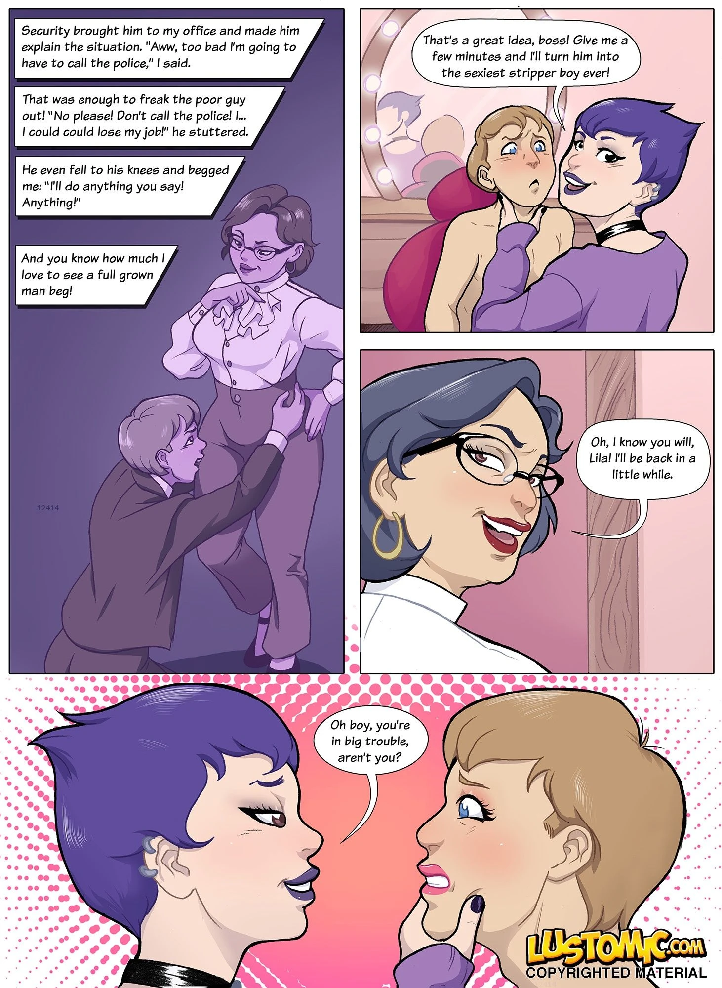 Wearing Her Heels porn comic picture 2