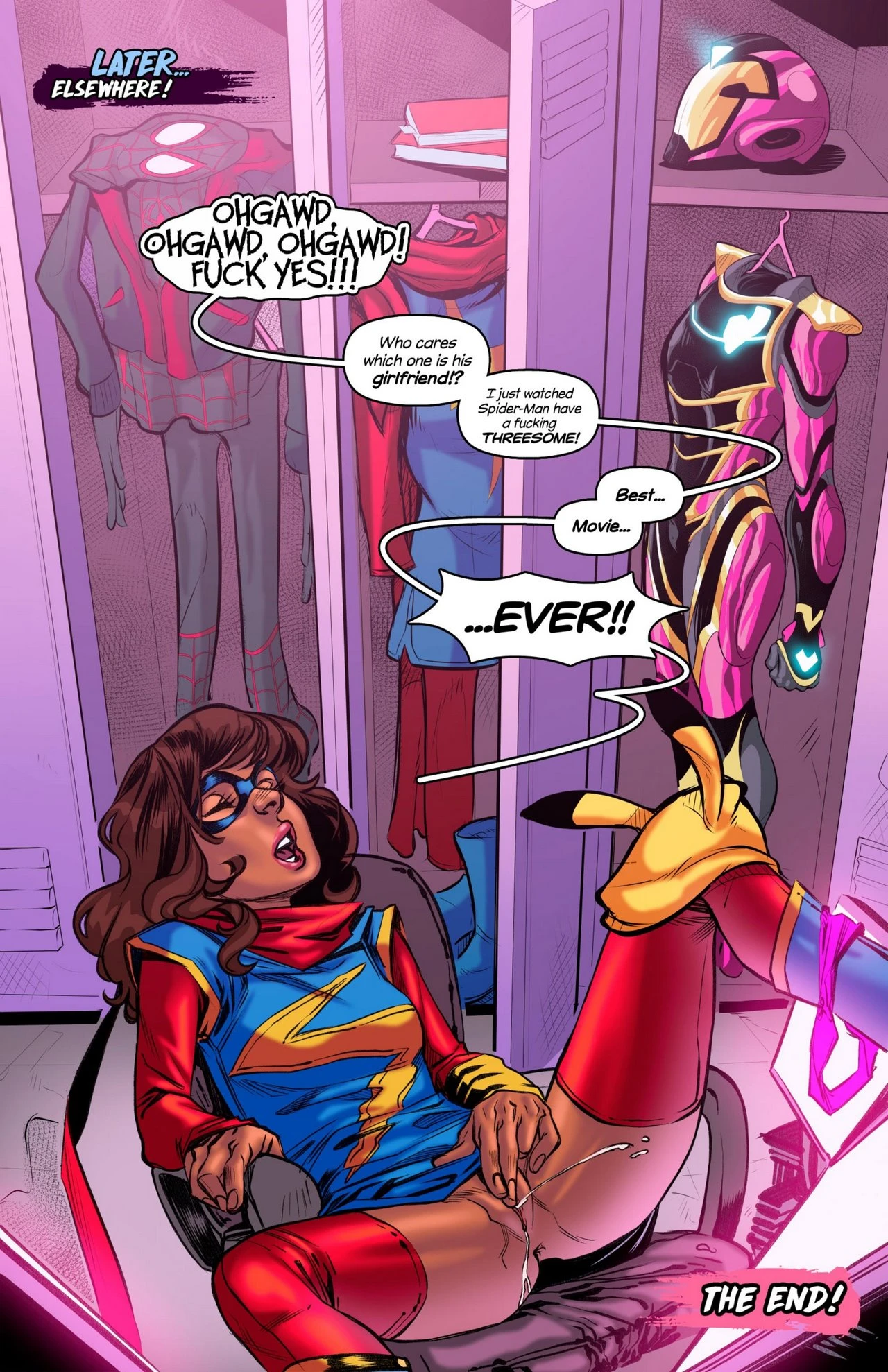 Weaving Fluids 4 porn comic picture 11