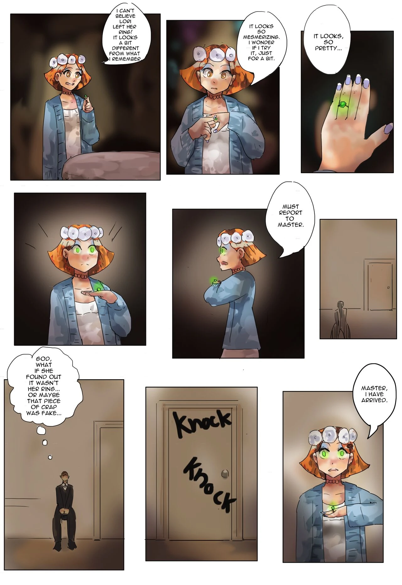 Wedding Hypno Ring porn comic picture 2