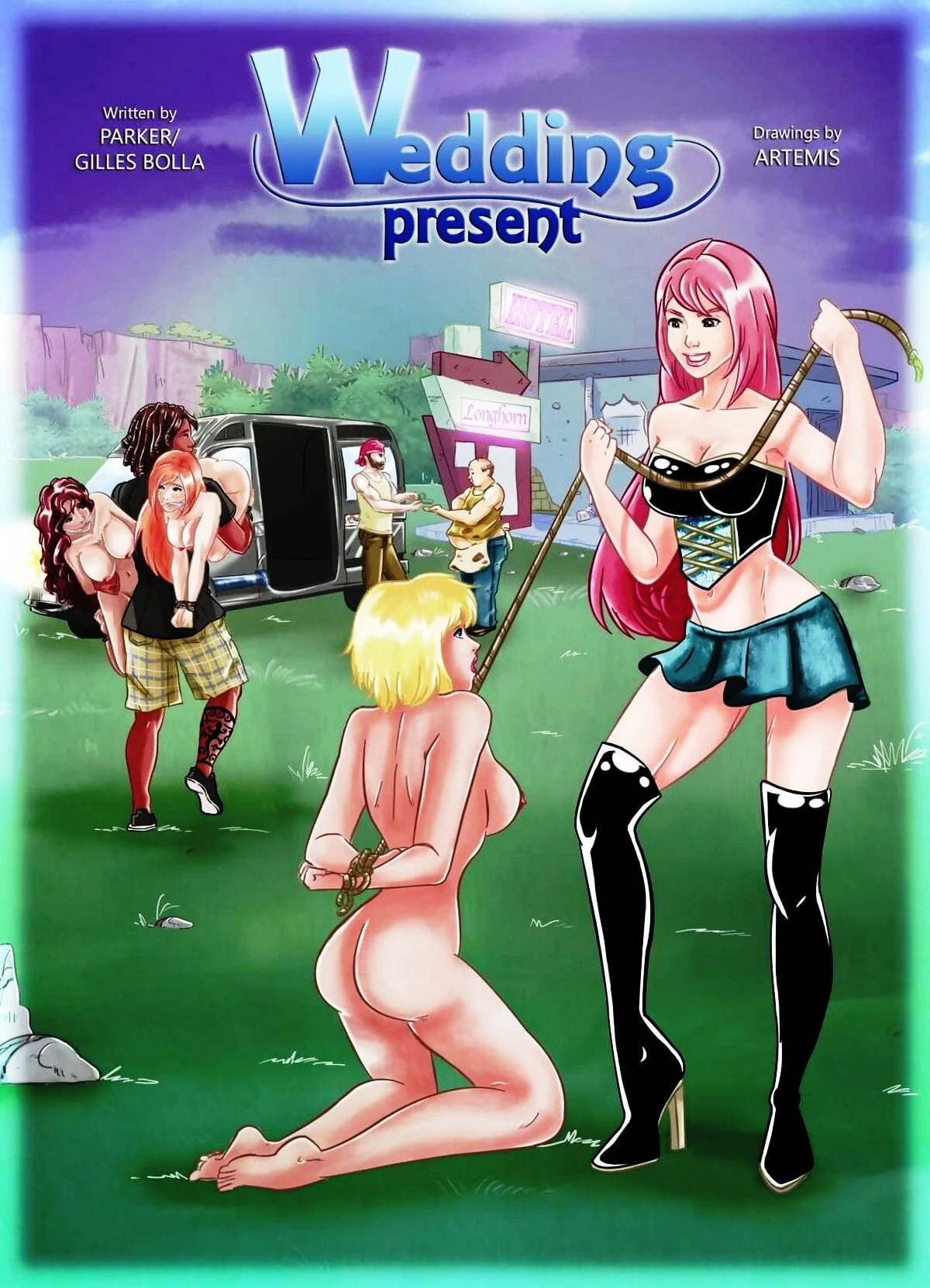 Wedding present porn comic picture 1