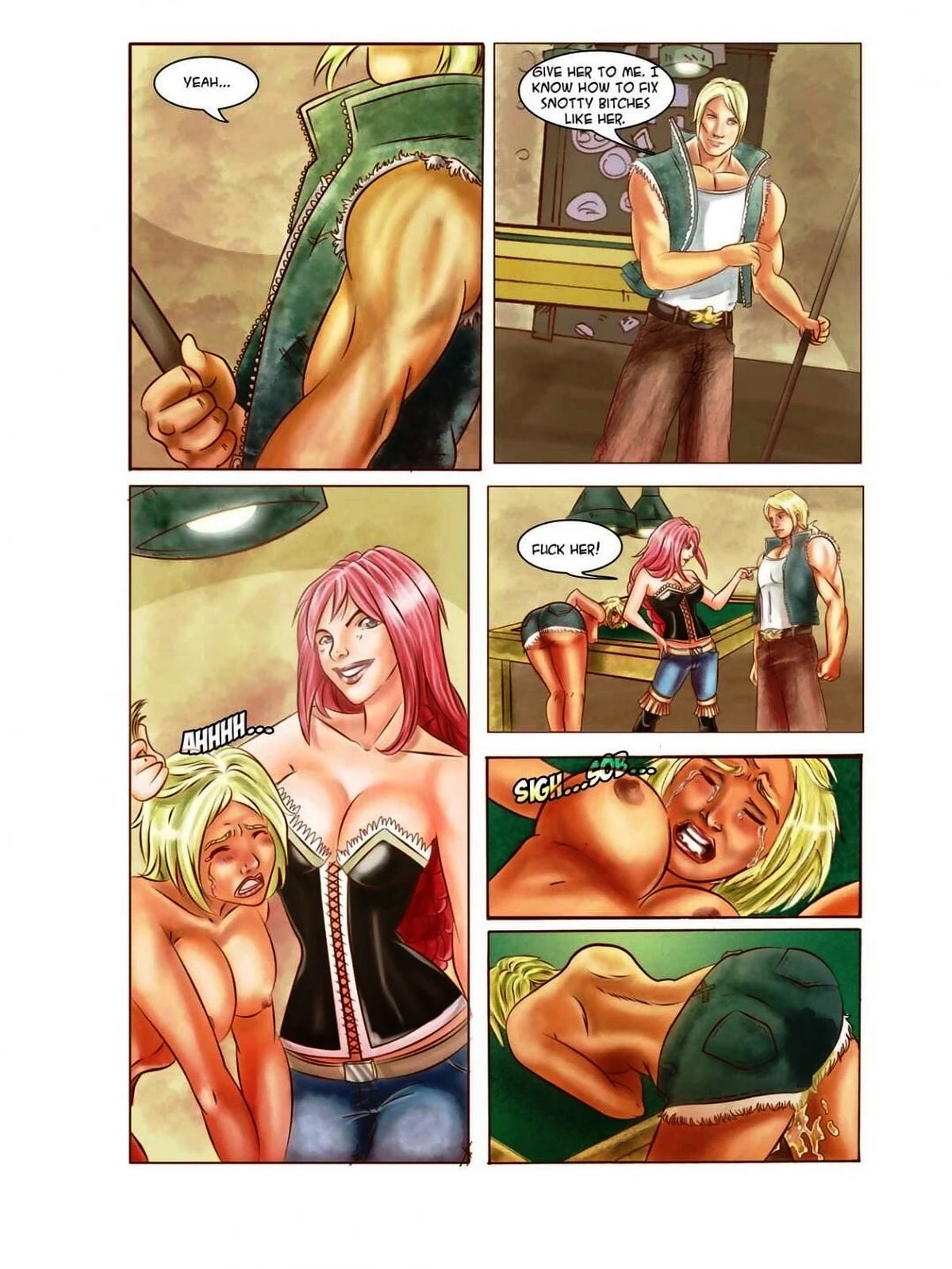 Wedding present porn comic picture 10