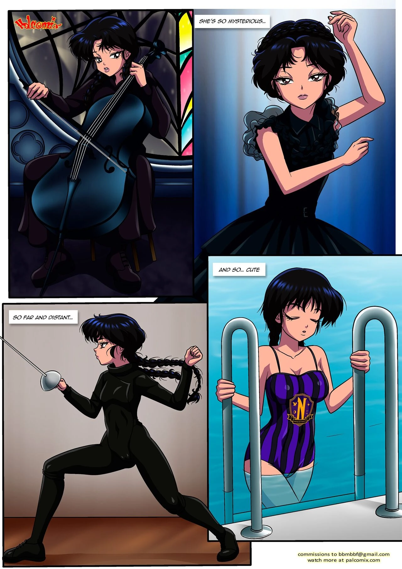 Wednesday - Children of Woe porn comic picture 3