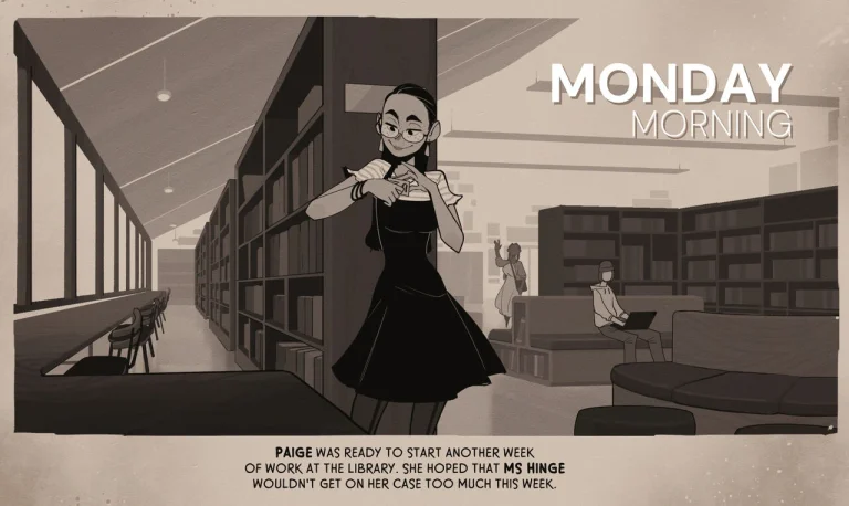 Week at the Library porn comic picture 1