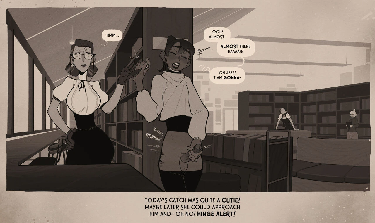 Week at the Library porn comic picture 13