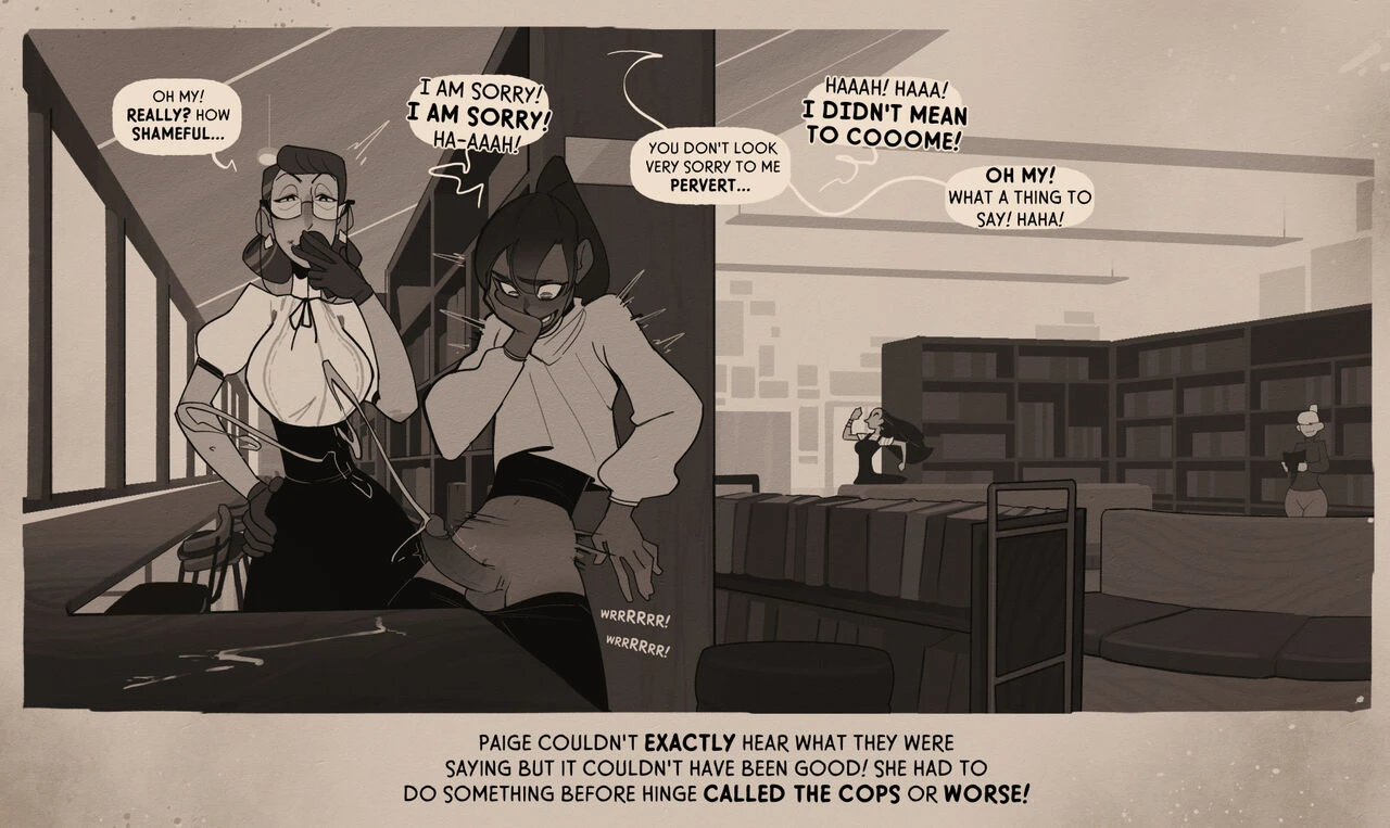 Week at the Library porn comic picture 15