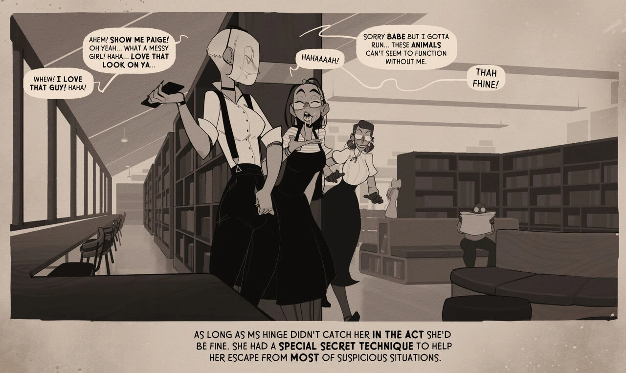 Week at the Library porn comic picture 19