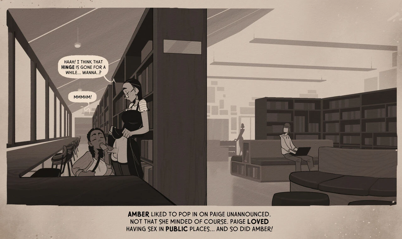 Week at the Library porn comic picture 2