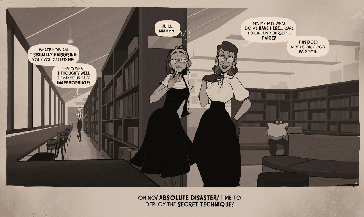 Week at the Library porn comic picture 20