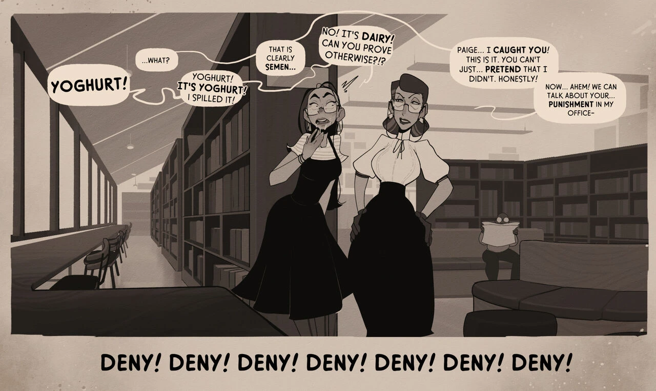 Week at the Library porn comic picture 21