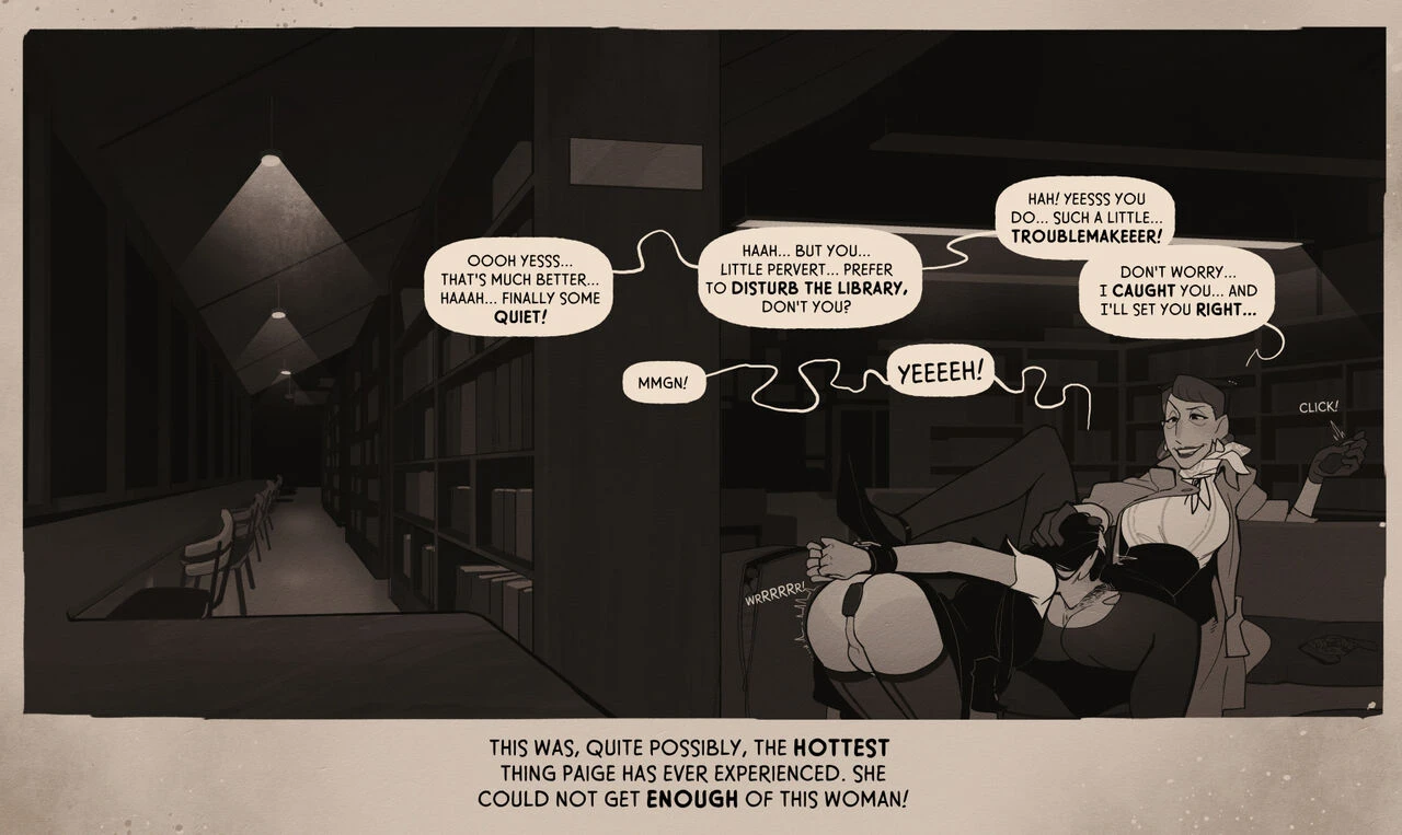 Week at the Library porn comic picture 25