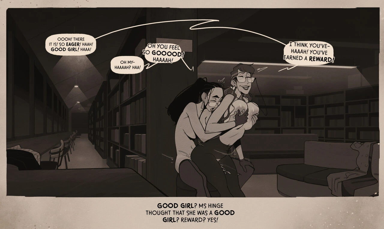 Week at the Library porn comic picture 33