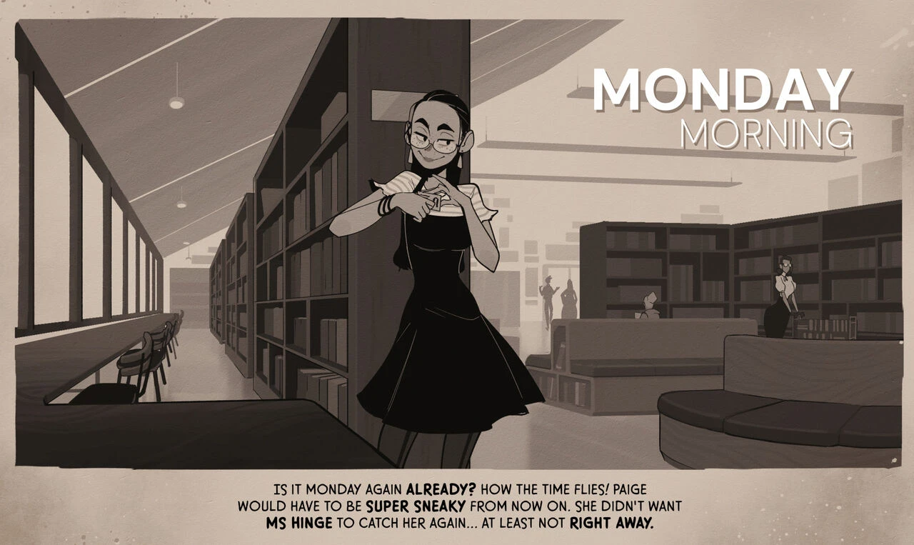 Week at the Library porn comic picture 38