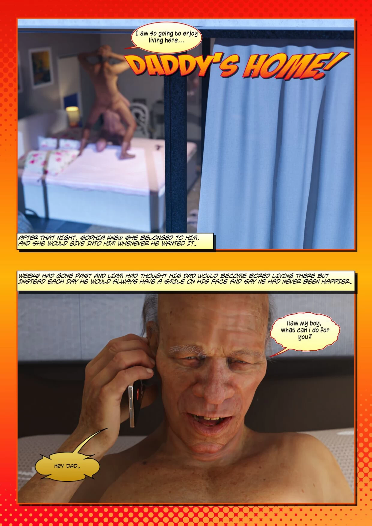 Welcome home Mr Parker porn comic picture 26