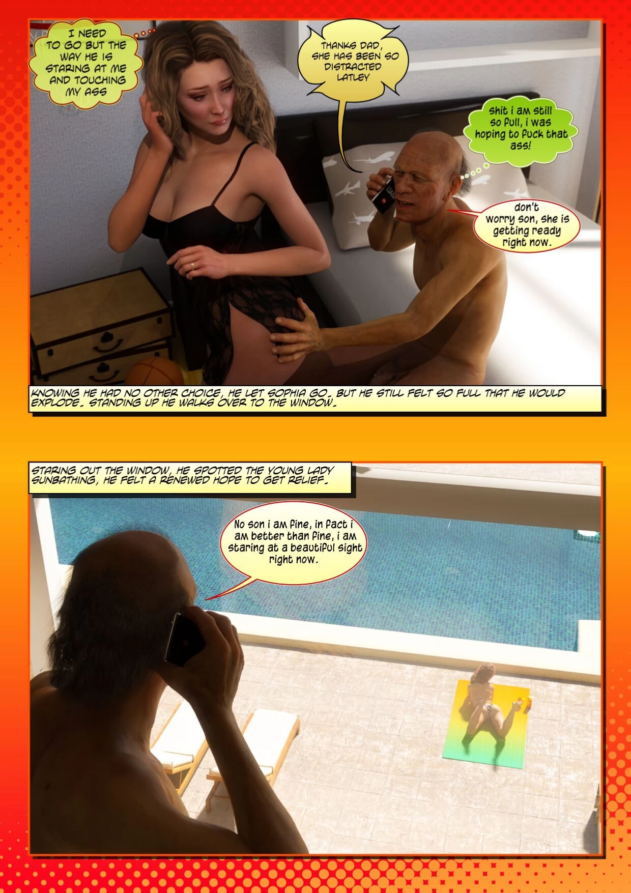 Welcome home Mr Parker porn comic picture 28