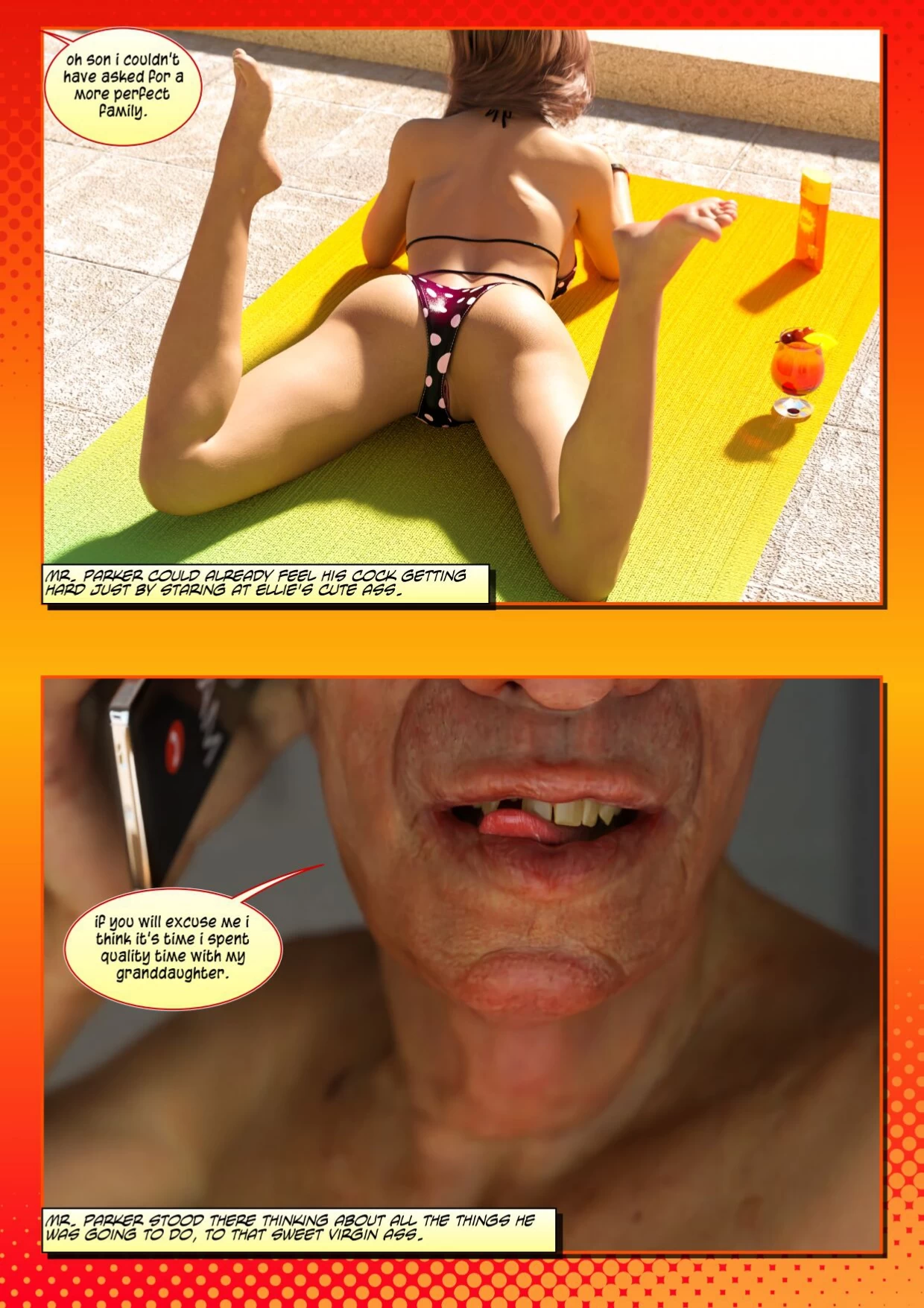 Welcome home Mr Parker porn comic picture 29