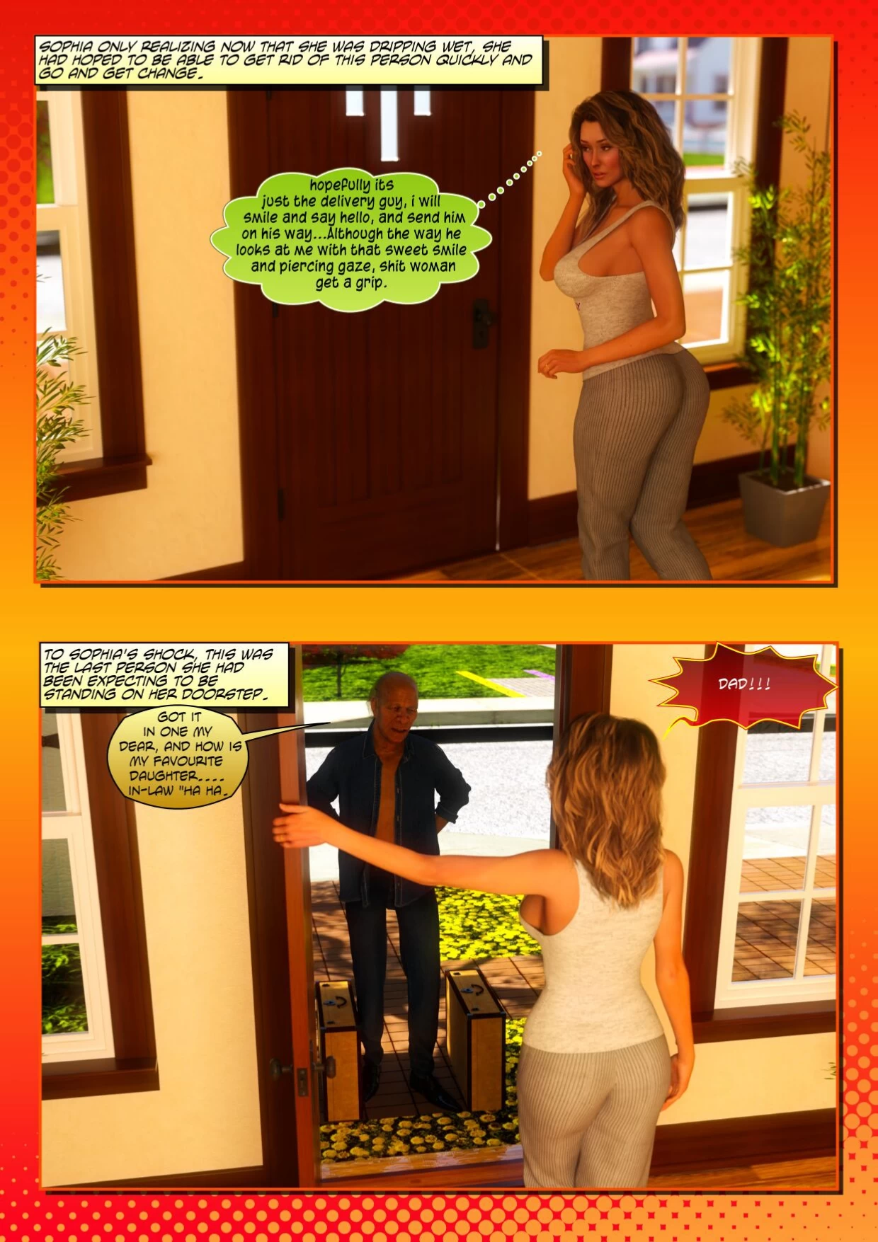 Welcome home Mr Parker porn comic picture 4