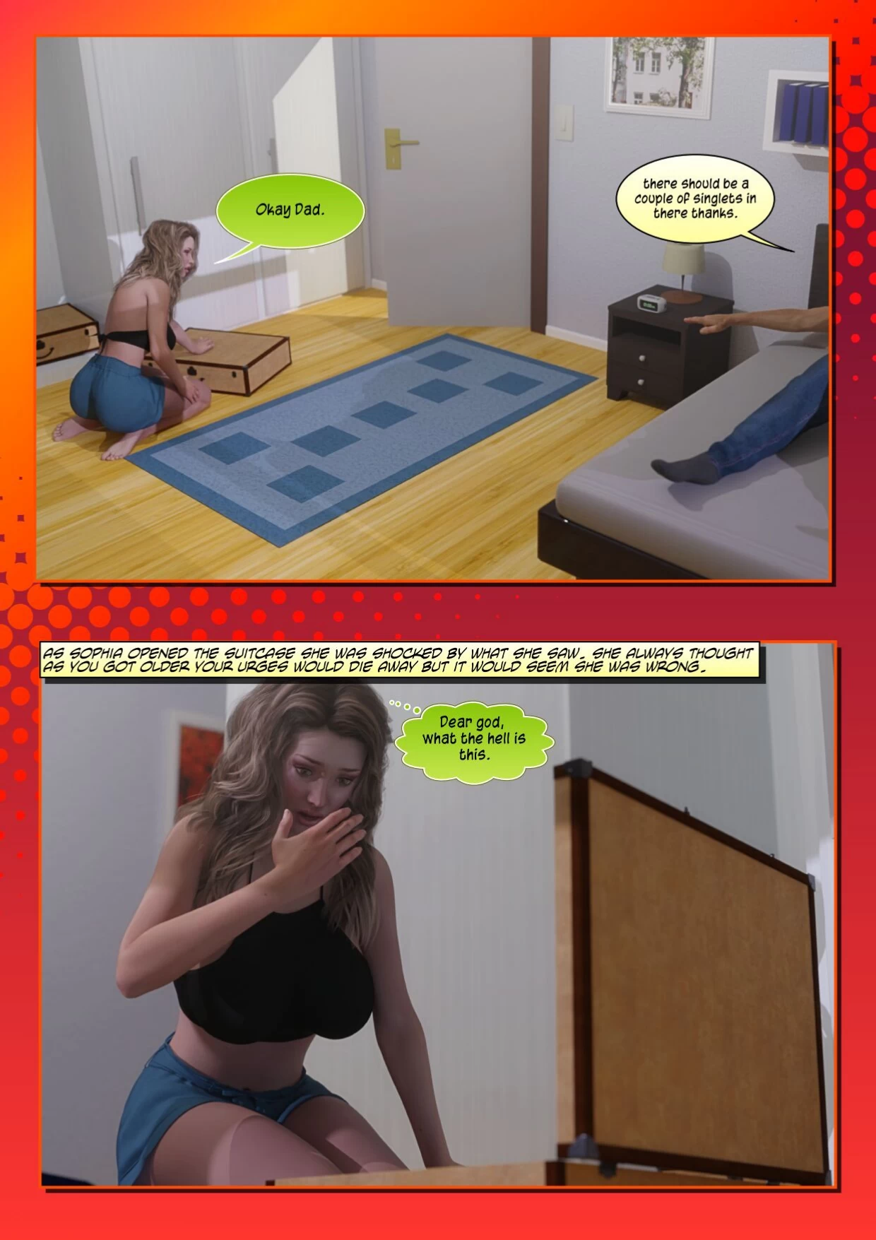 Welcome home Mr Parker porn comic picture 8