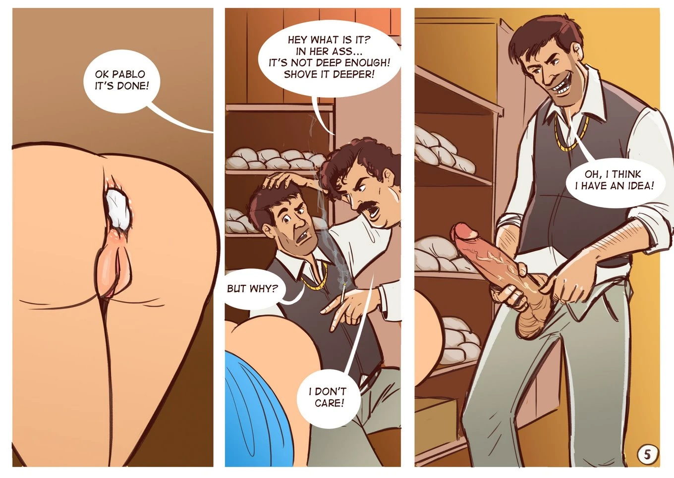 Welcome to Columbia porn comic picture 5