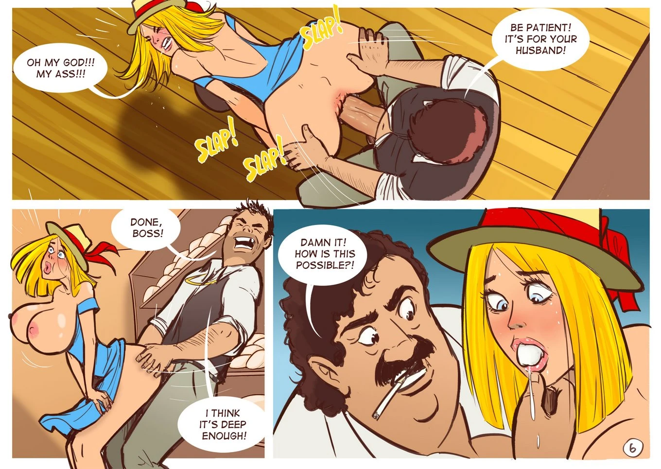 Welcome to Columbia porn comic picture 6