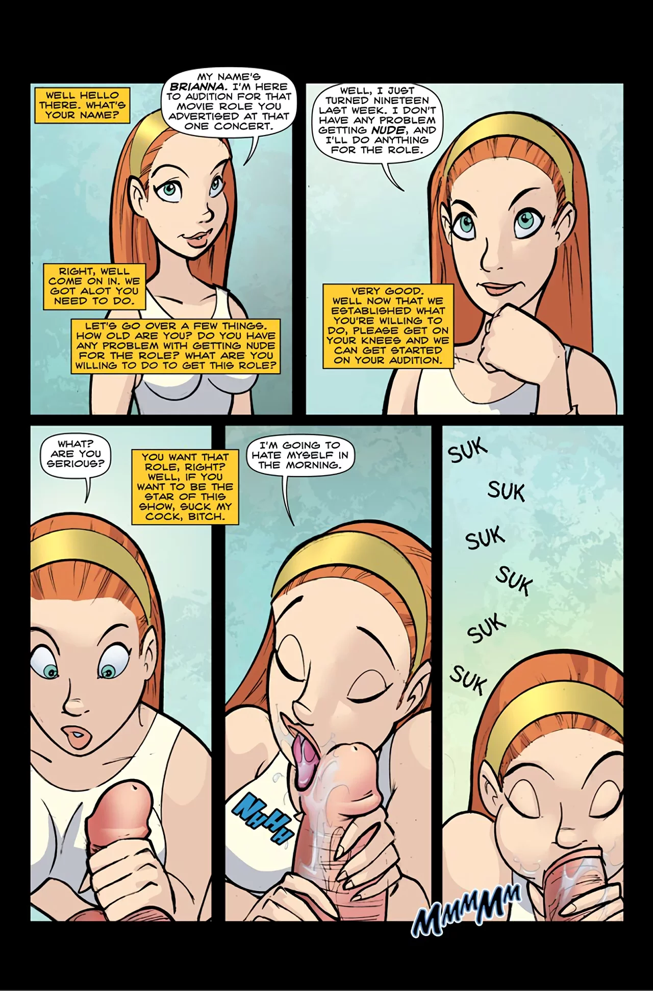 Welcome To Porno porn comic picture 2