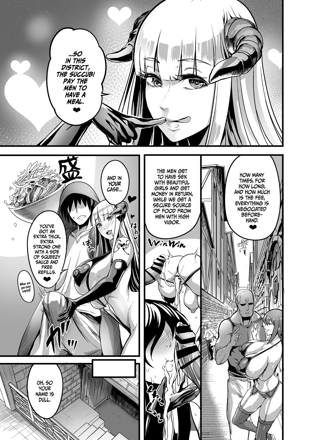 Welcome to Succubus District! | Youkoso Succubus Machi e! porn comic picture 6