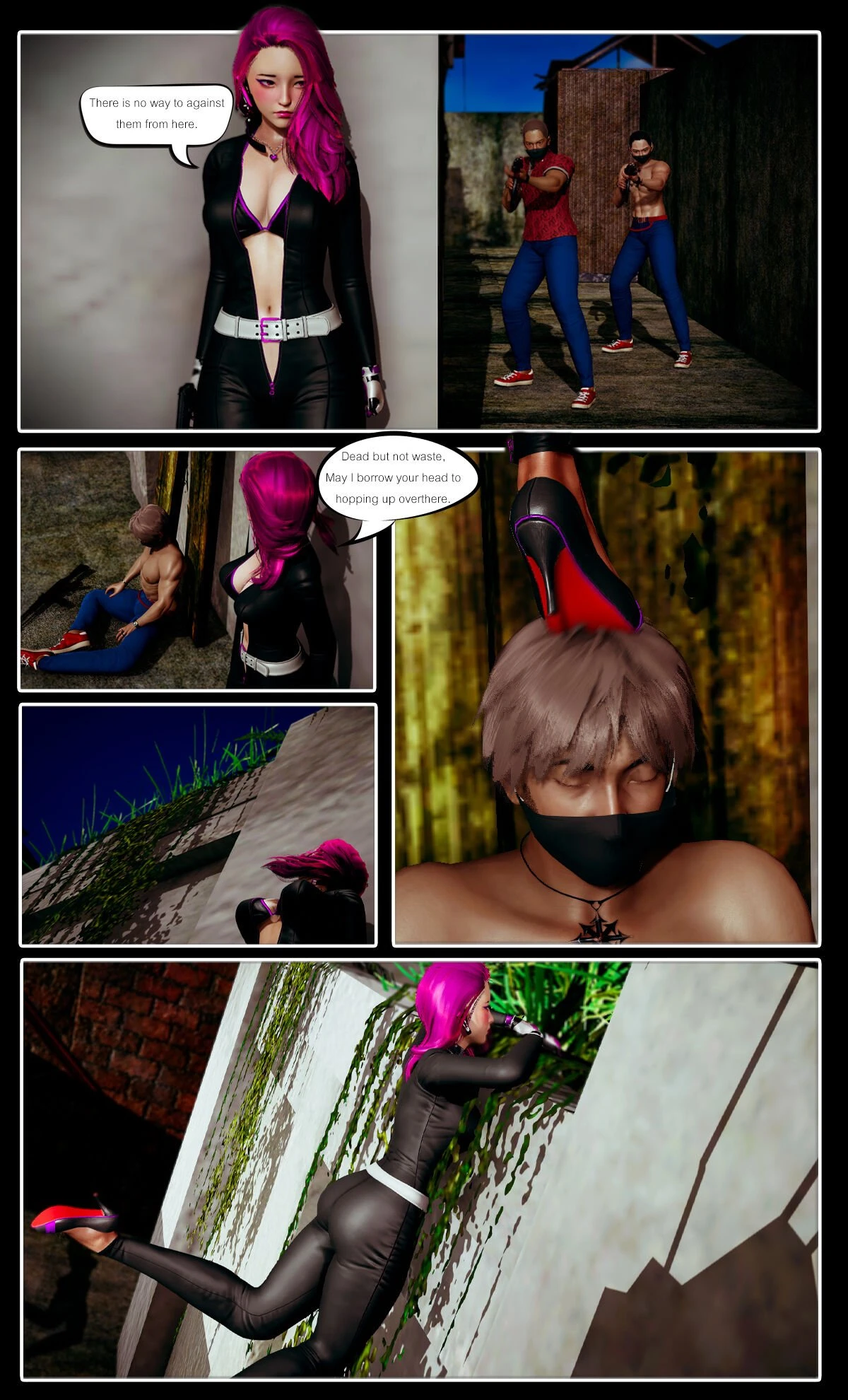 Wendy the spy - EP.1 porn comic picture 7