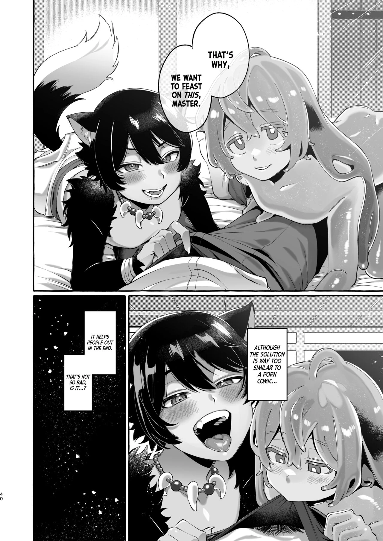 Went to Another World and Demon Shotas Grew Attached to Me After I Mated With Them porn comic picture 41