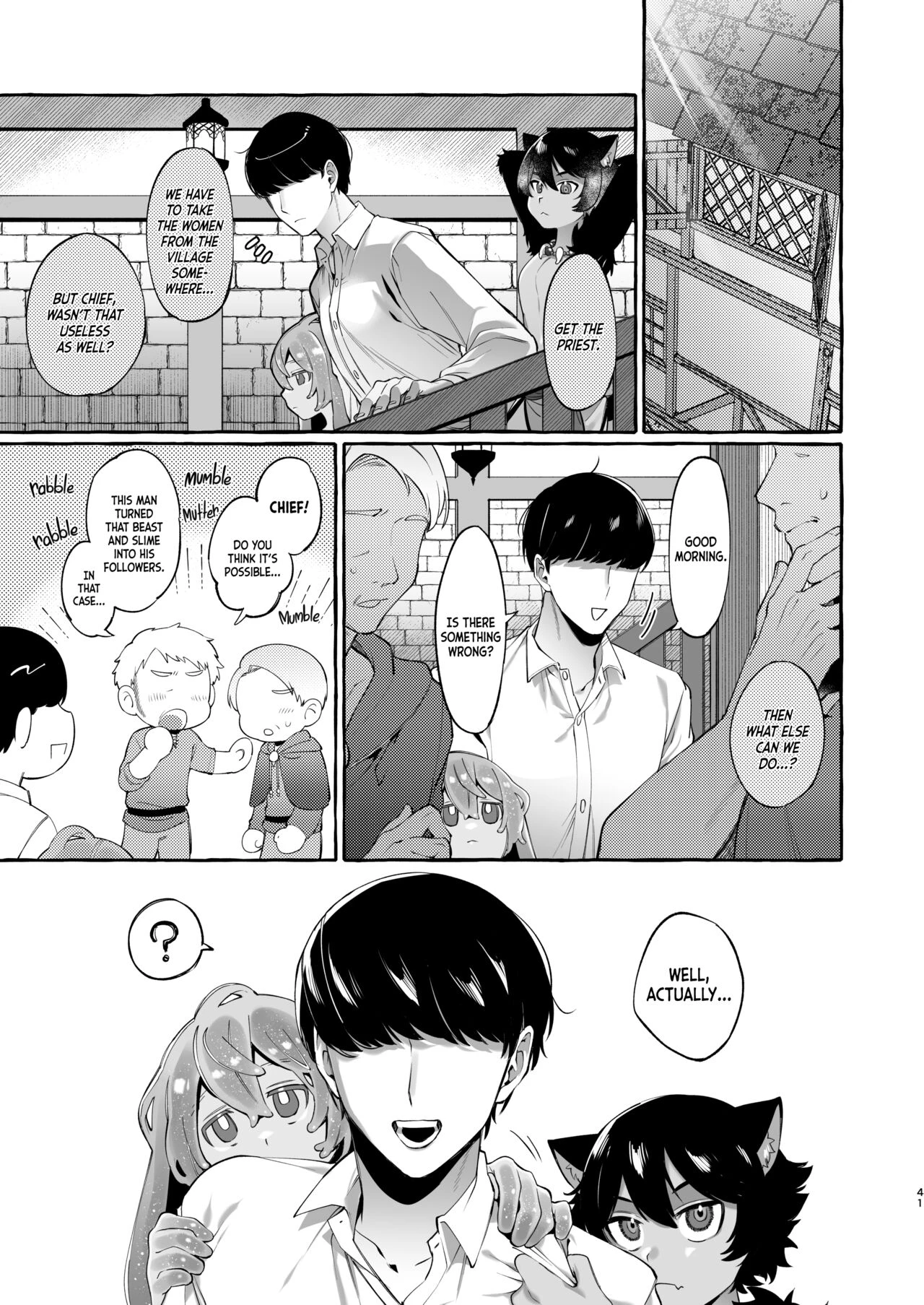 Went to Another World and Demon Shotas Grew Attached to Me After I Mated With Them porn comic picture 42