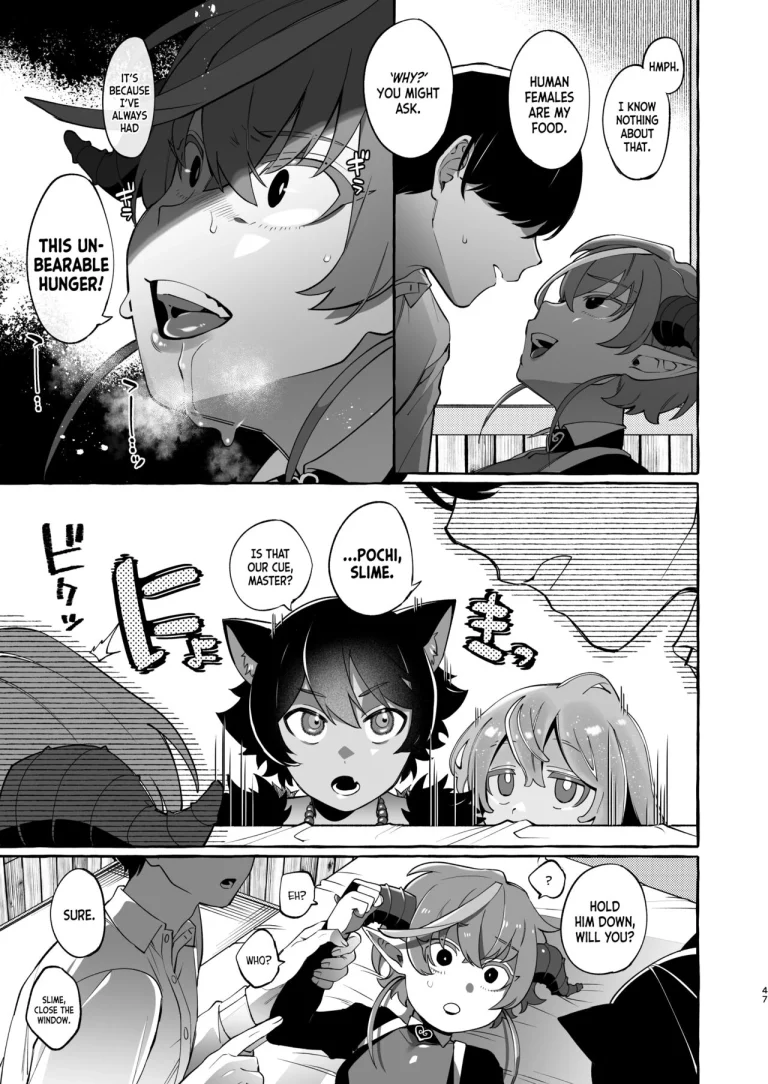 Went to Another World and Demon Shotas Grew Attached to Me After I Mated With Them porn comic picture 48