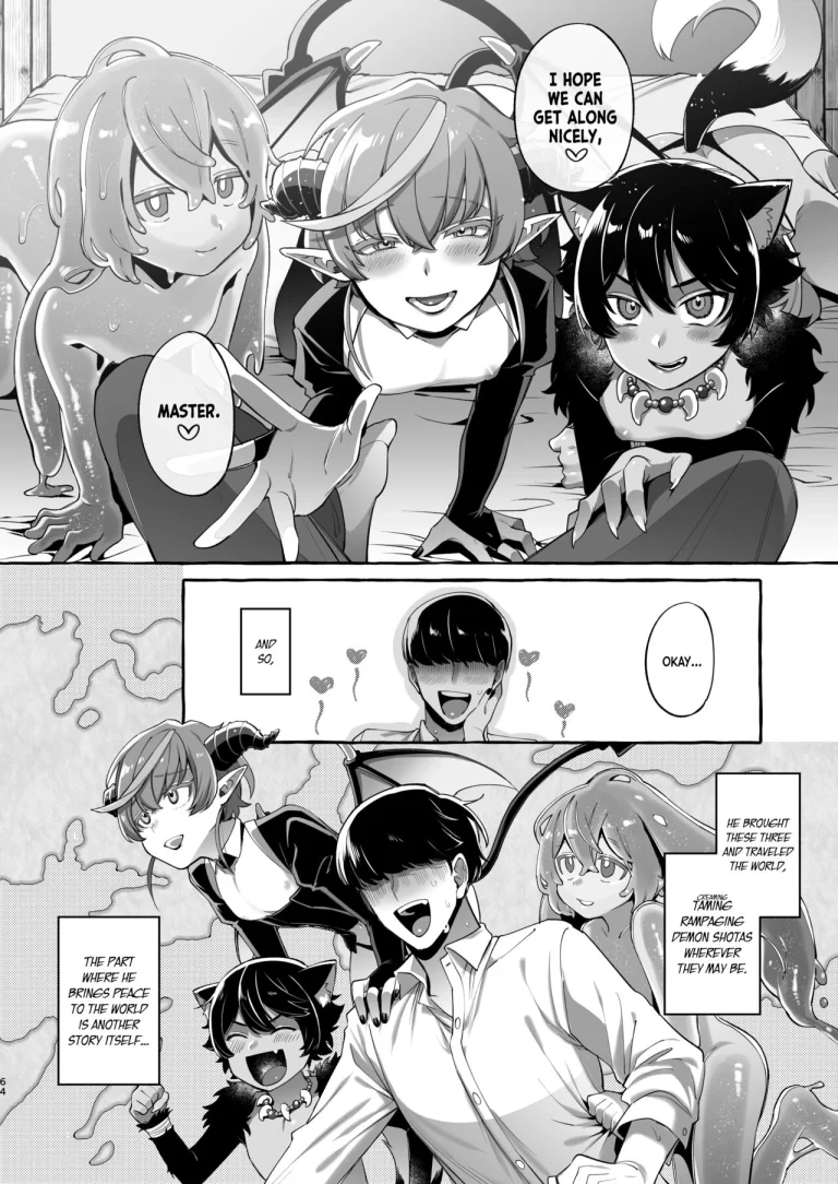 Went to Another World and Demon Shotas Grew Attached to Me After I Mated With Them porn comic picture 65