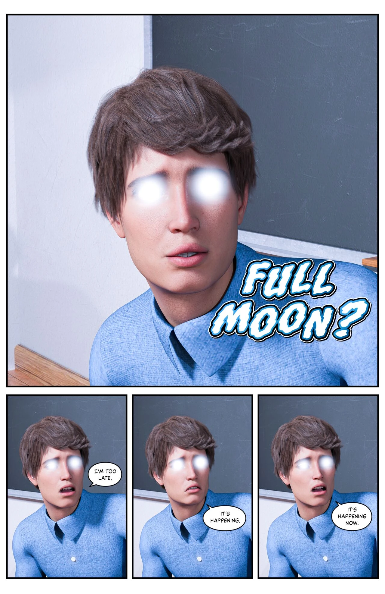 Werewoman: Full Moon porn comic picture 14