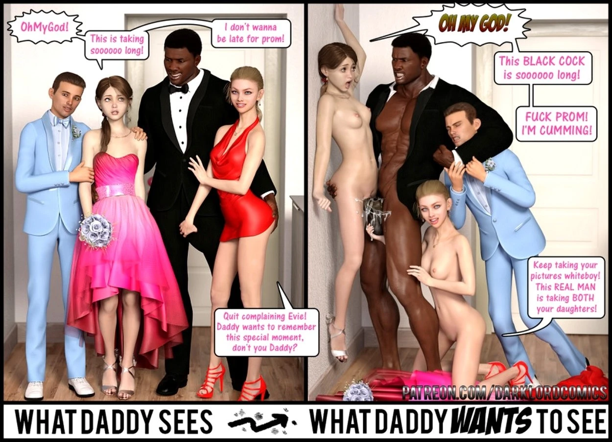 What Daddy Sees v What Daddy Wants to See porn comic picture 1