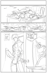 What didn't happen in "Agency zero" porn comic picture 1