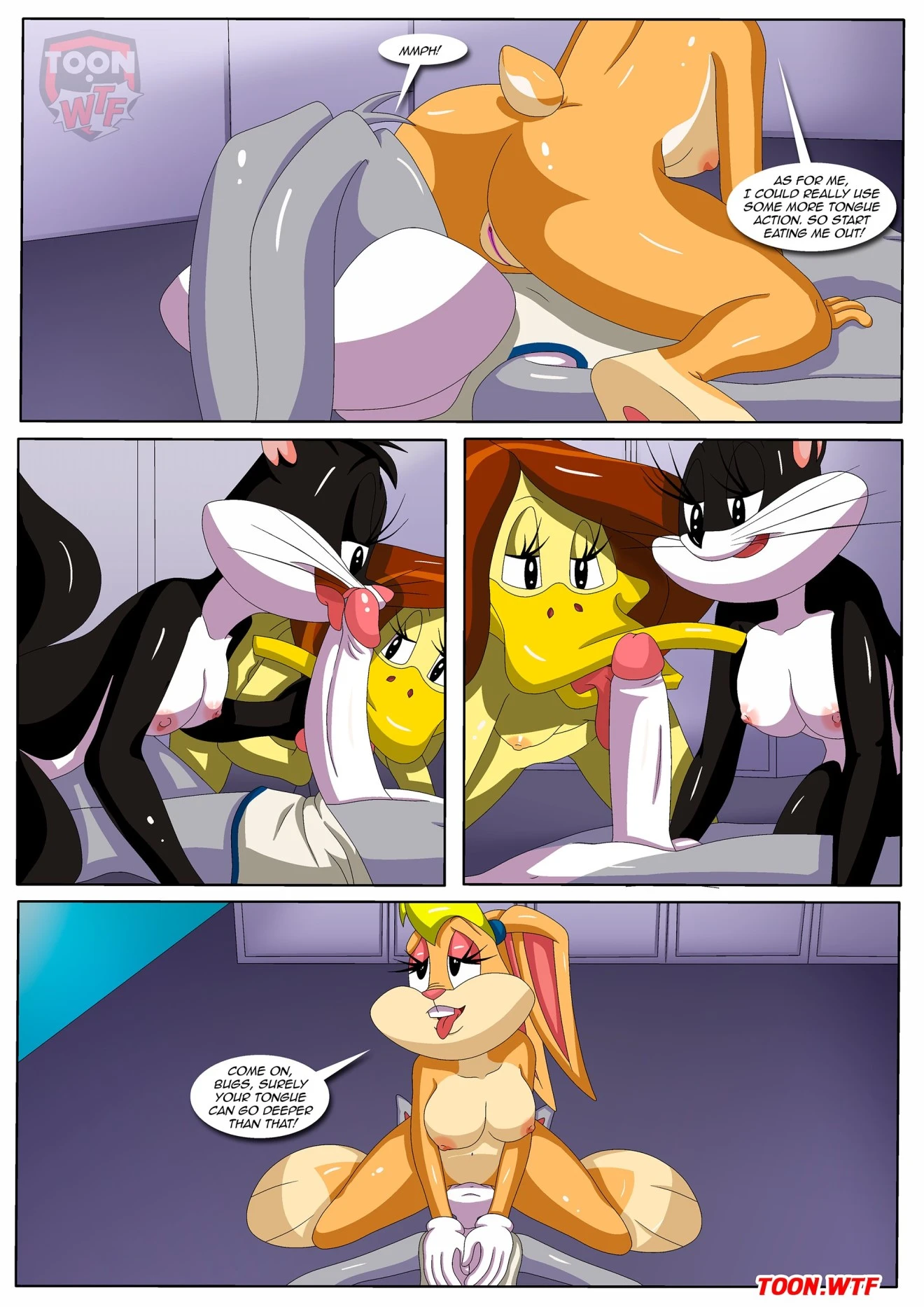 What Goes On in the Girls Locker Room porn comic picture 13