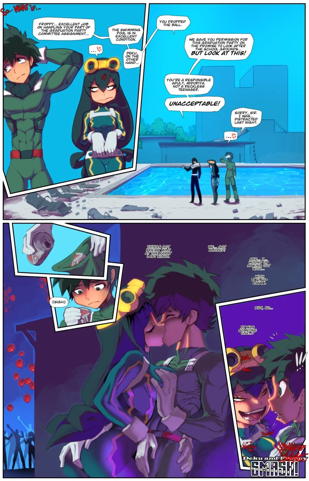 (What if) Deli and Himiko Smashed porn comic picture 1