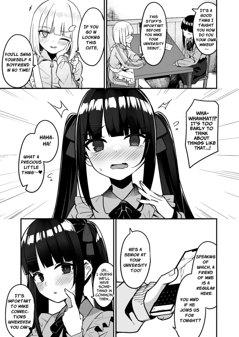 When I Debuted As A "Jirai-kei" Girl I Was Eaten Up By A Sleazy Guy On The Same Day | Jiraikei Joshi Debut Shitara Sokujitsu Yarichin Kuzu Otoko ni Kuwaremashita porn comic picture 4
