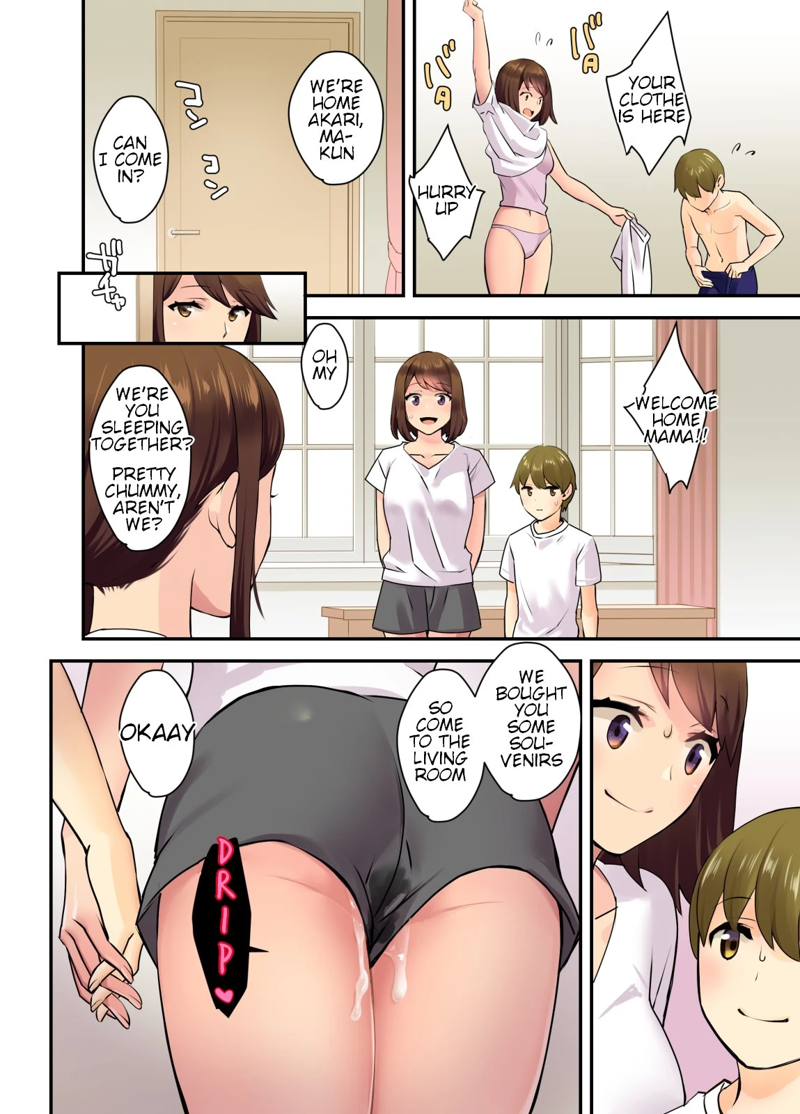 When Mama and Papa Aren't Home porn comic picture 36