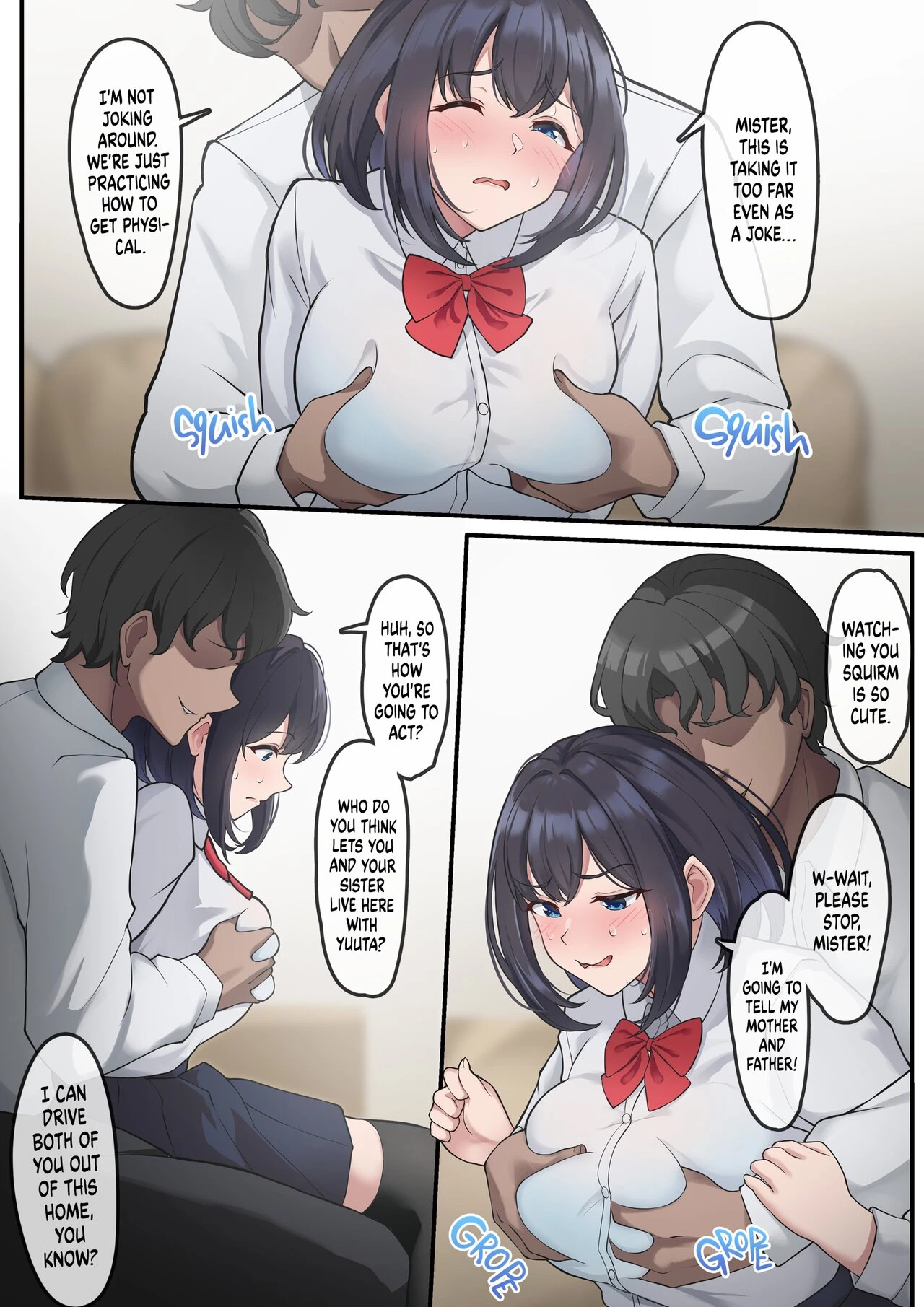 When My Boyfriend's Dad Comes Home porn comic picture 13