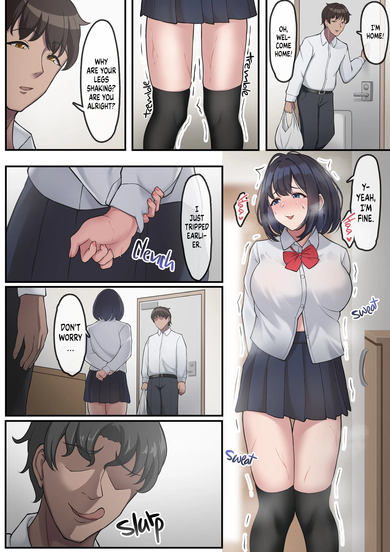 When My Boyfriend's Dad Comes Home porn comic picture 26