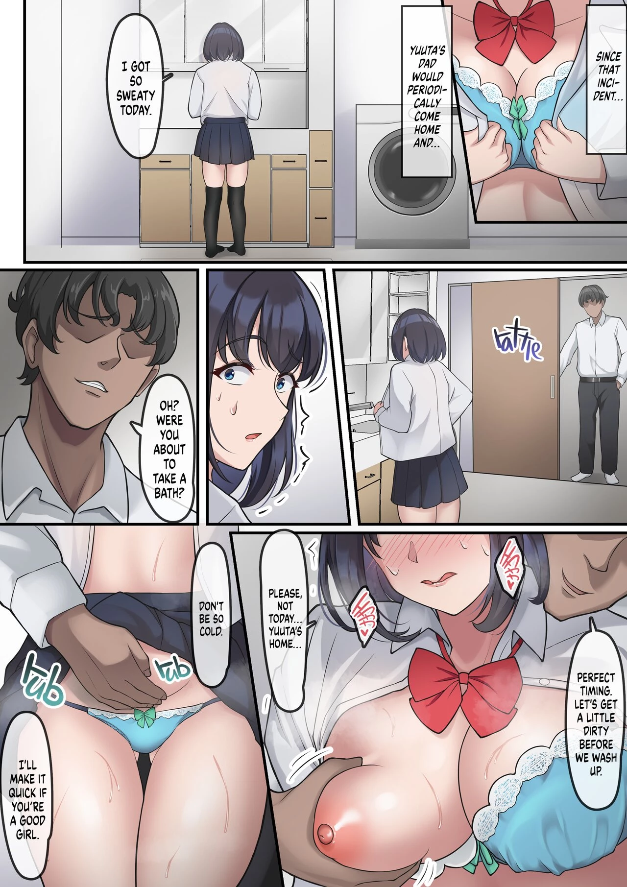 When My Boyfriend's Dad Comes Home porn comic picture 27