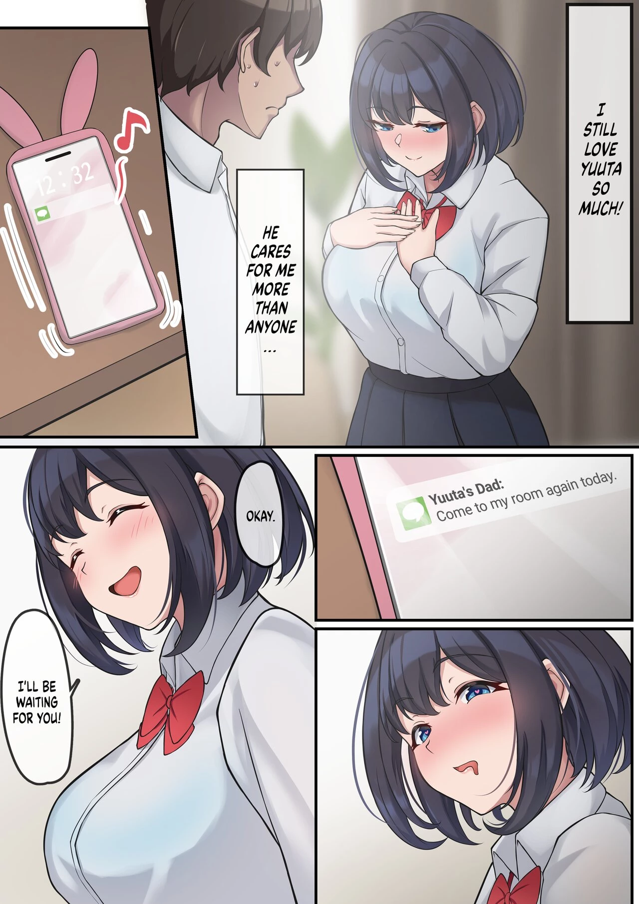 When My Boyfriend's Dad Comes Home porn comic picture 42