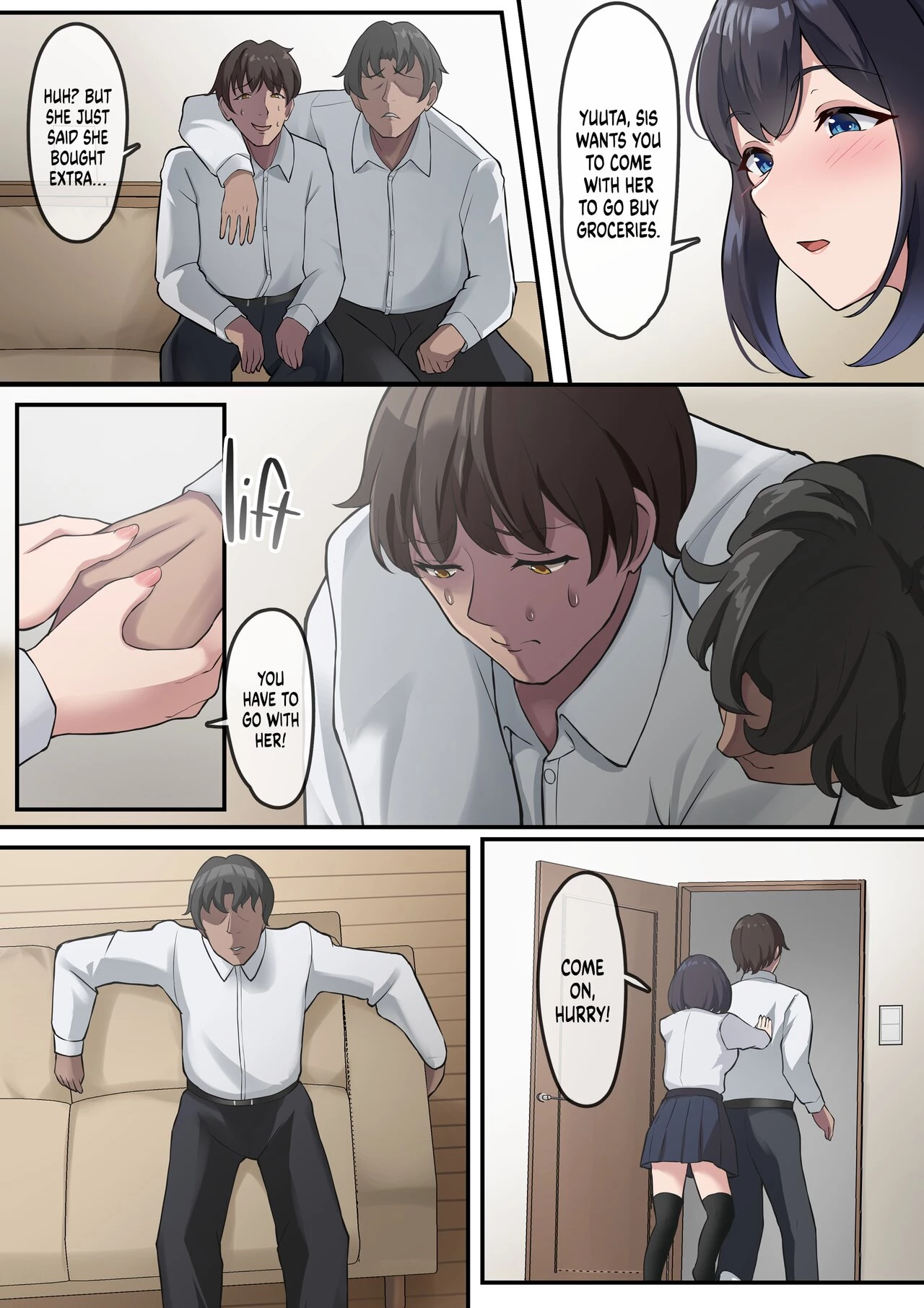 When My Boyfriend's Dad Comes Home porn comic picture 7