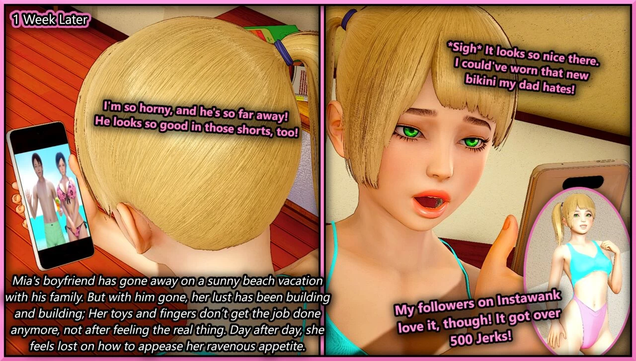 When the Boyfriends Away, the Pussy will Play porn comic picture 5