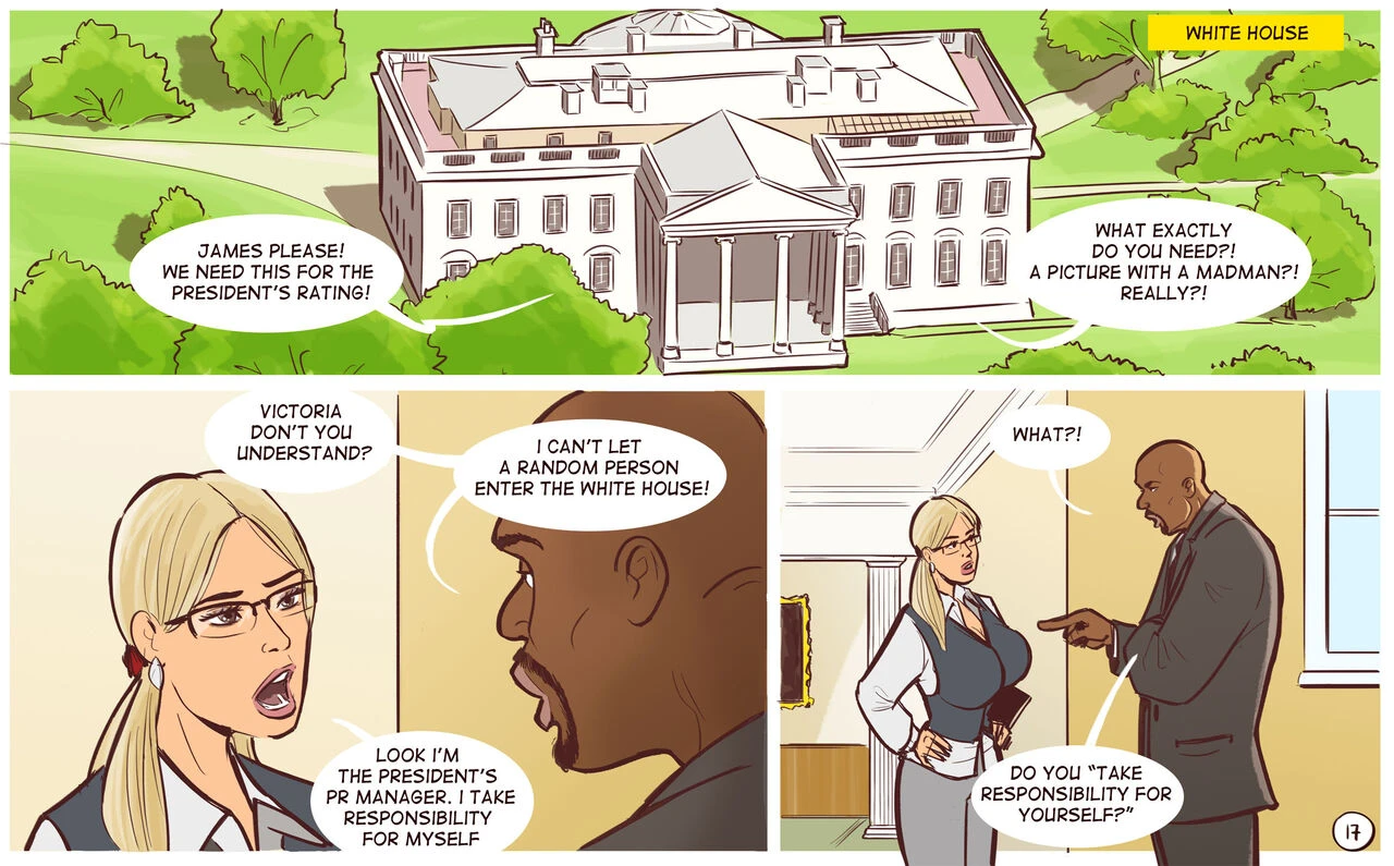 WHITE HOUSE FACEFUCK MASSACRE porn comic picture 18