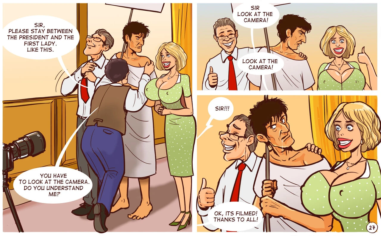 WHITE HOUSE FACEFUCK MASSACRE porn comic picture 28